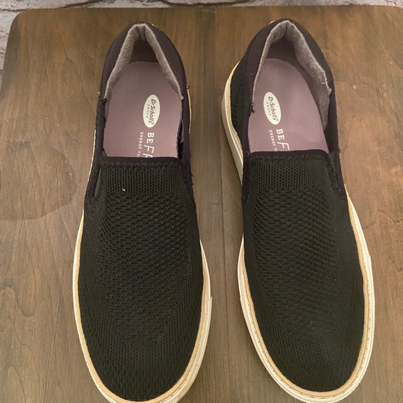 Dr Scholls Black Stretch Weave Joggers - Picture 2 of 6